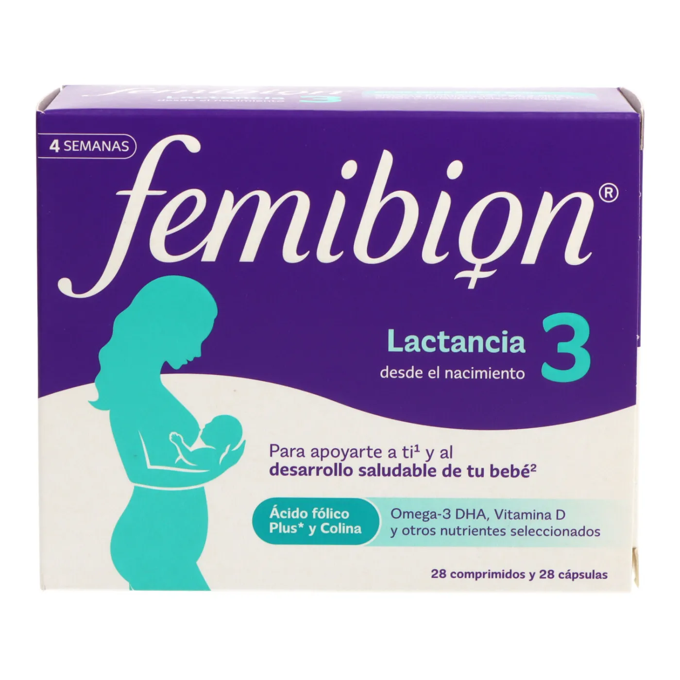 Femibion 3 Lactancia 28 Comps Y 28 Caps