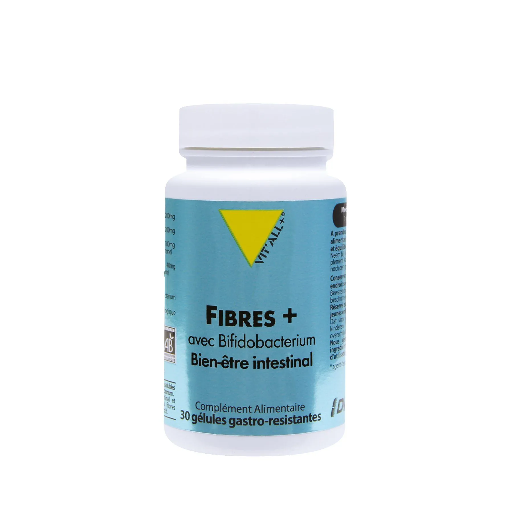 Fibras+ BIO- 30 cápsulas-Vit'all+