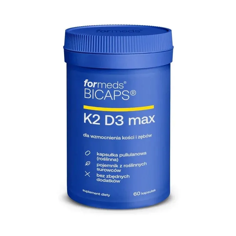 Formeds Bicaps K2 D3 Max - 60 Cápsulas