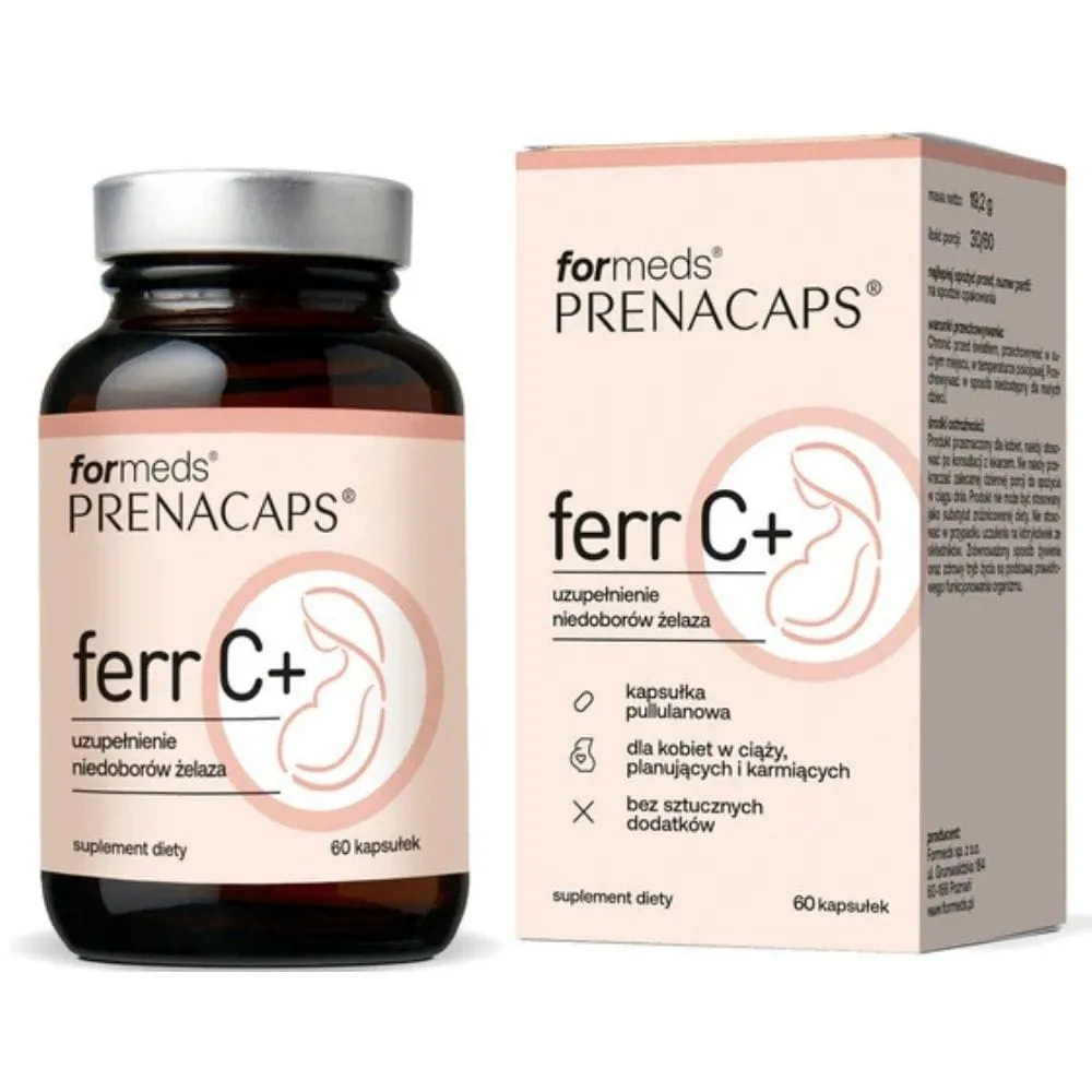 Formeds Prenacaps Ferr C+ - 60 Cápsulas
