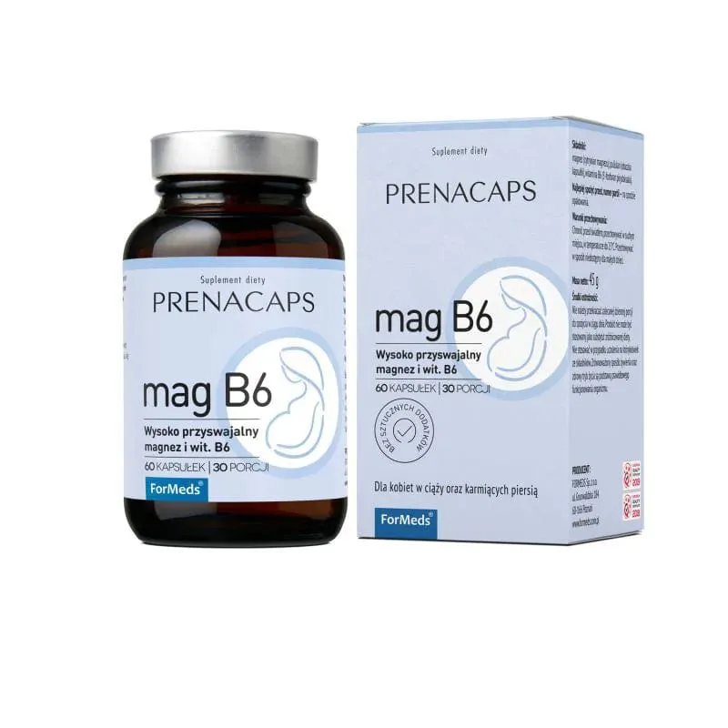 Formeds Prenacaps Mag B6 - 60 Cápsulas