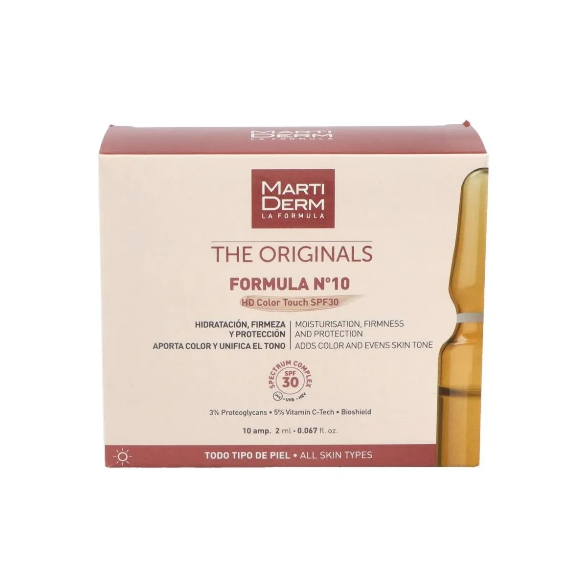 Formula Nº 10 Hd Color Touch Spf 30 10 Amp