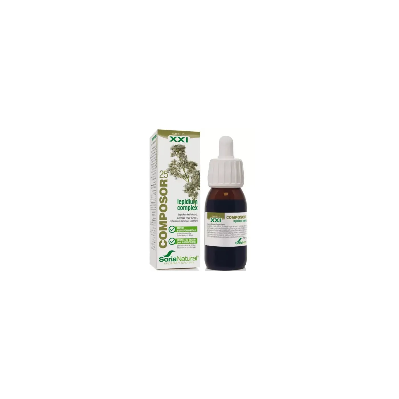 Soria Natural Composor 25 Lepidium Complex 50 ml