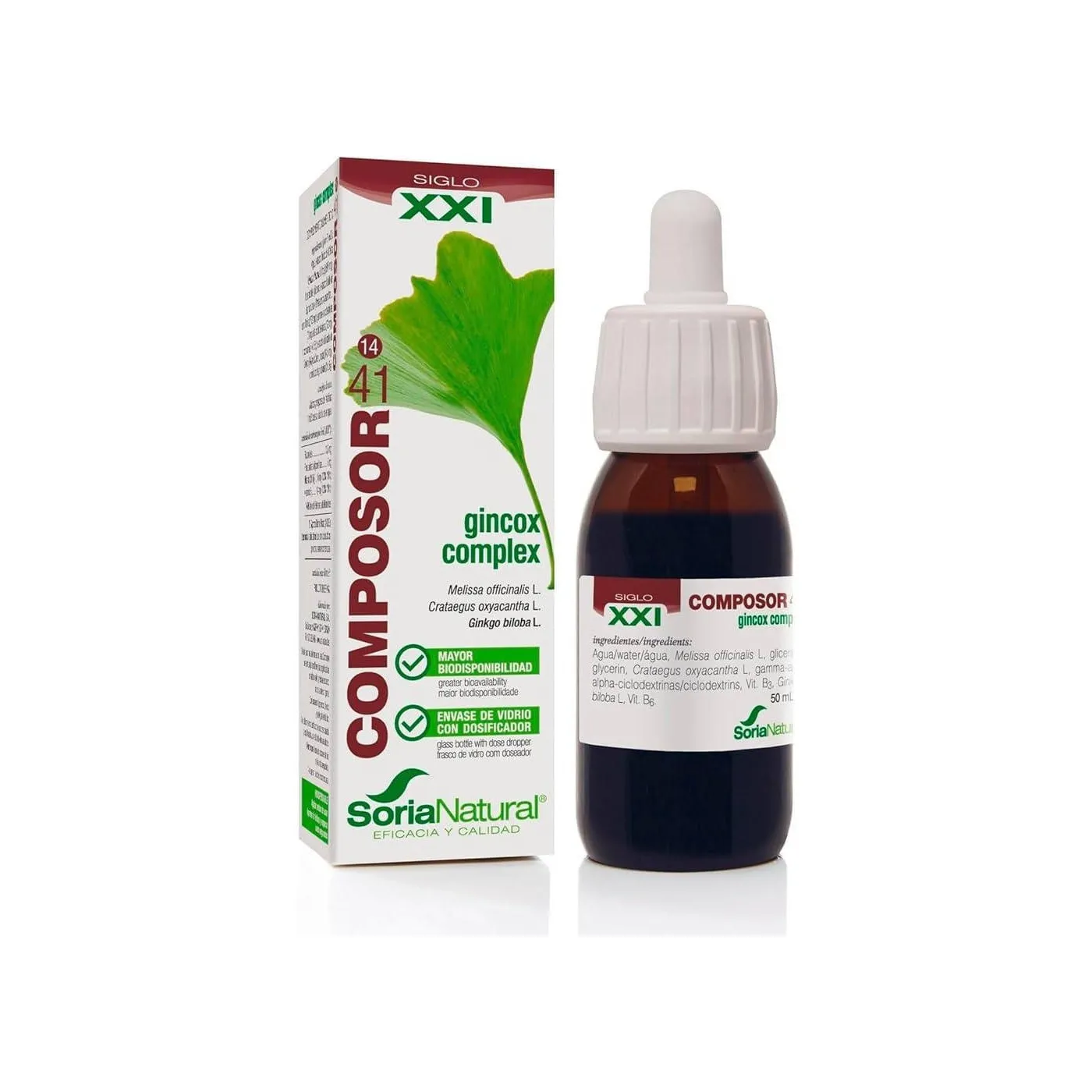 Soria Natural Composor 41 Gincox Complex 50 ml