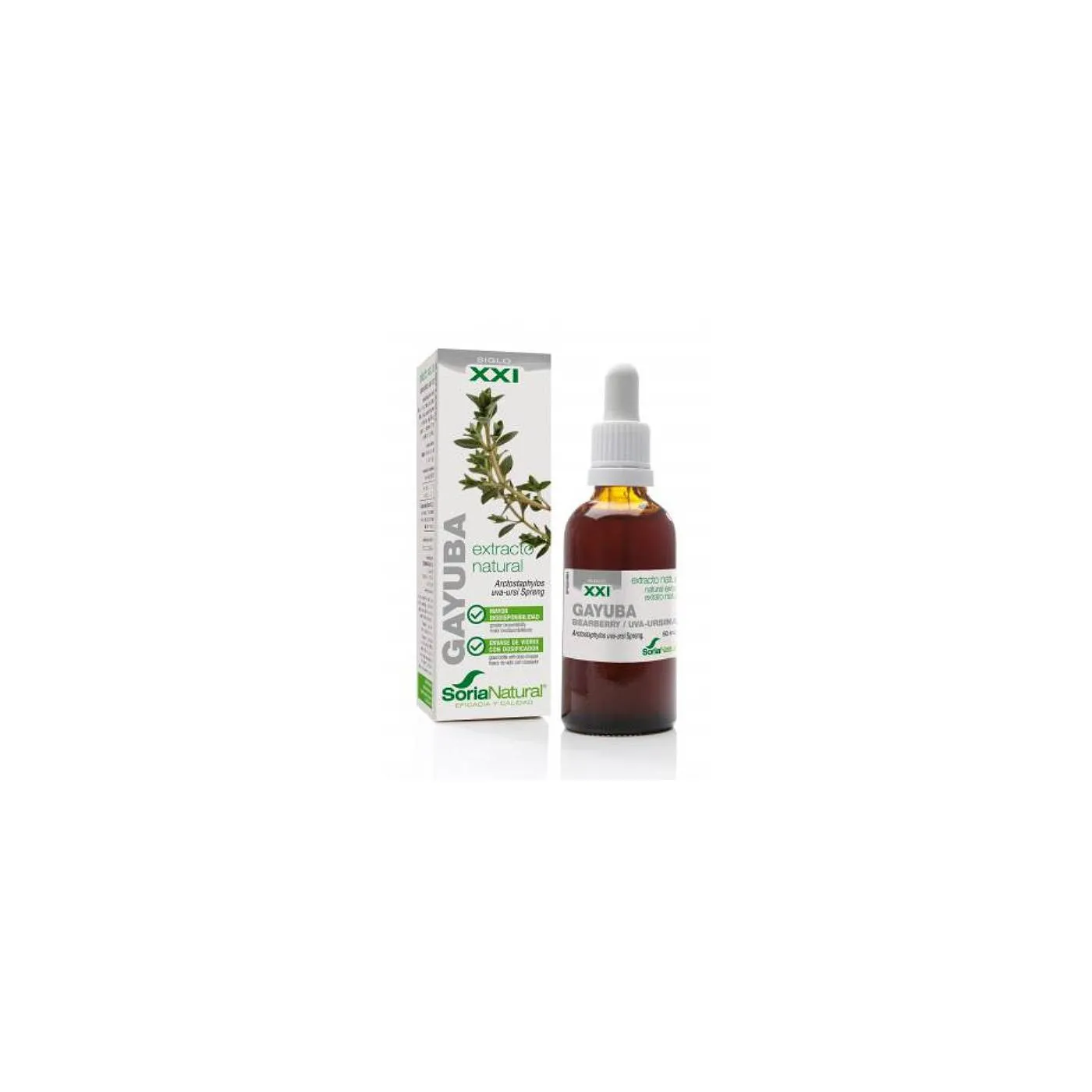 Extracto De Gayuba Fórmula Xxi 50 ml Soria Natural