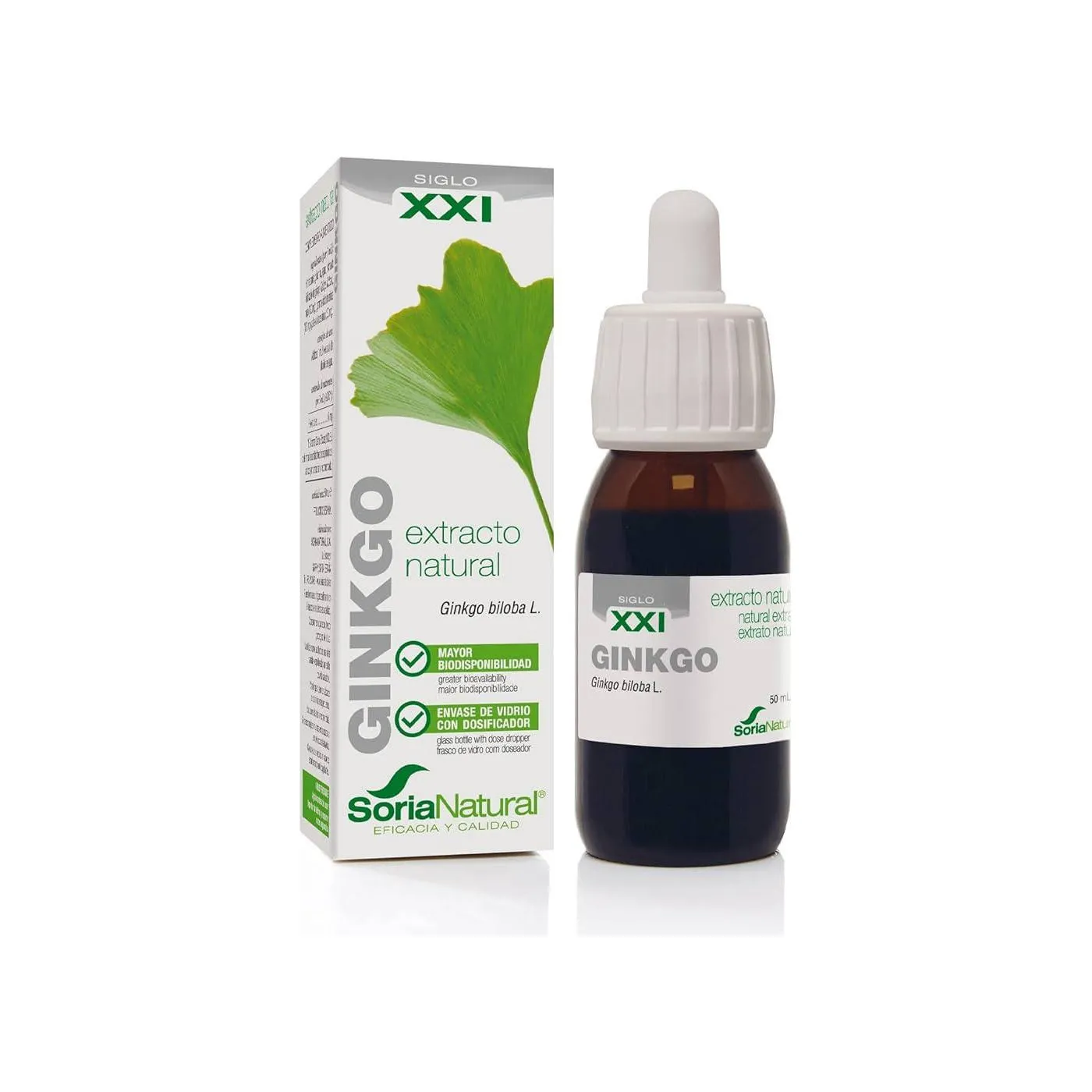 Formula Xxi Extracto De Ginkgo 50 ml Soria Natur