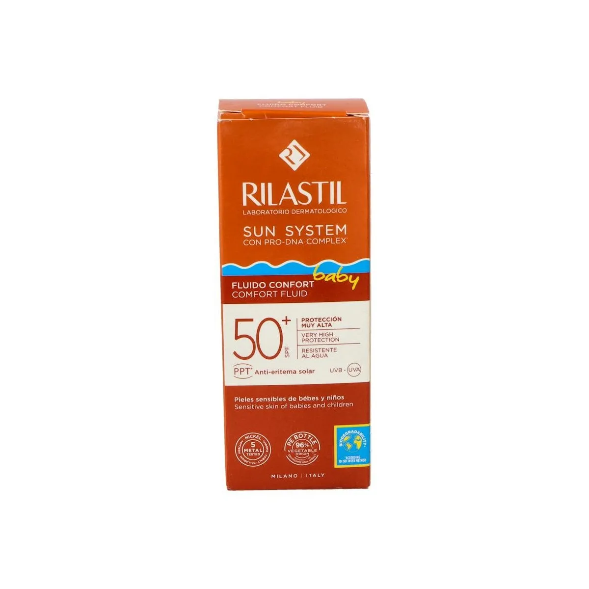 Fotoprot Rilastil Sun System Spf 50+ Baby Comfort Fluido 50 Ml