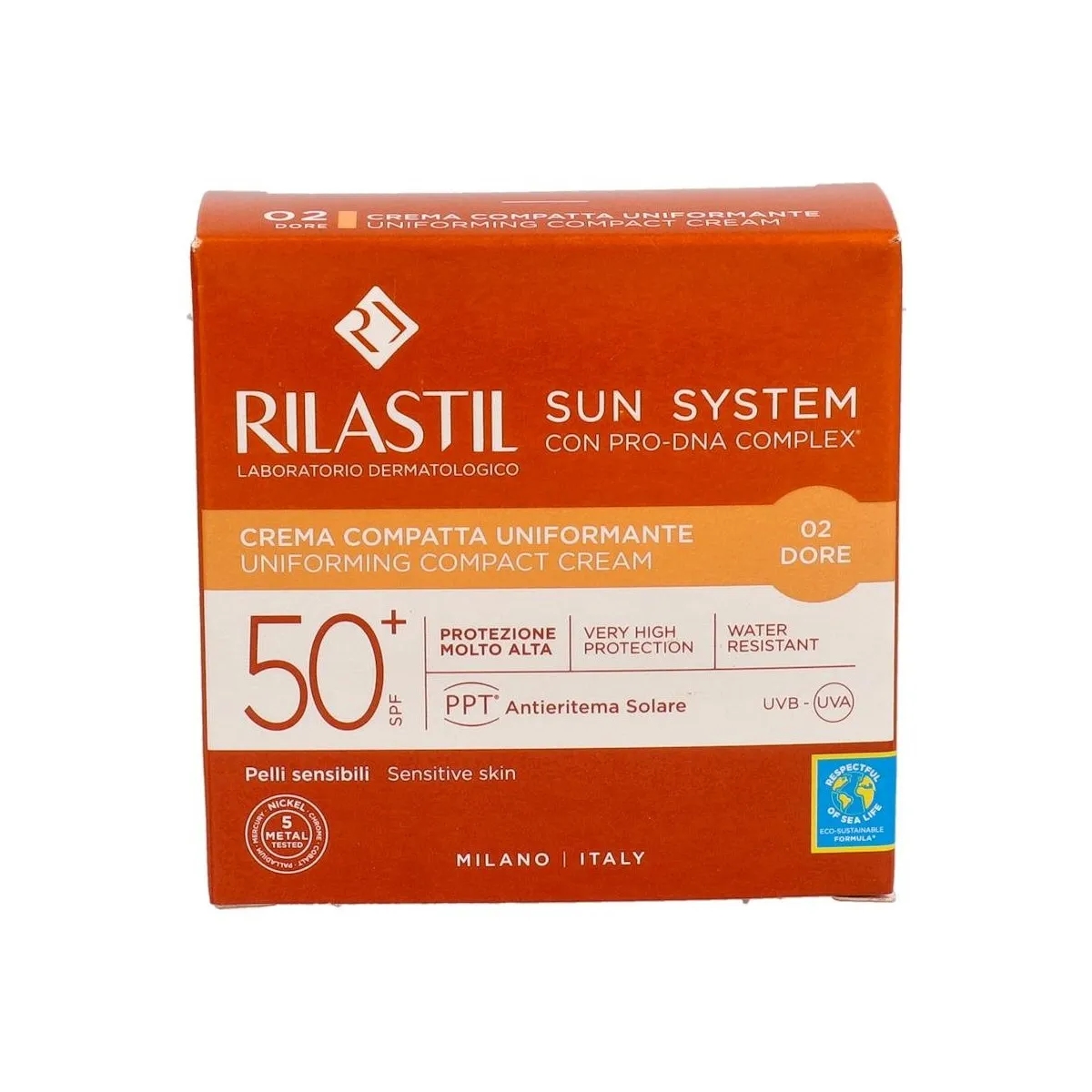 Fotoprot Rilastil Sun System Spf 50+ Compacto Dore 10 G