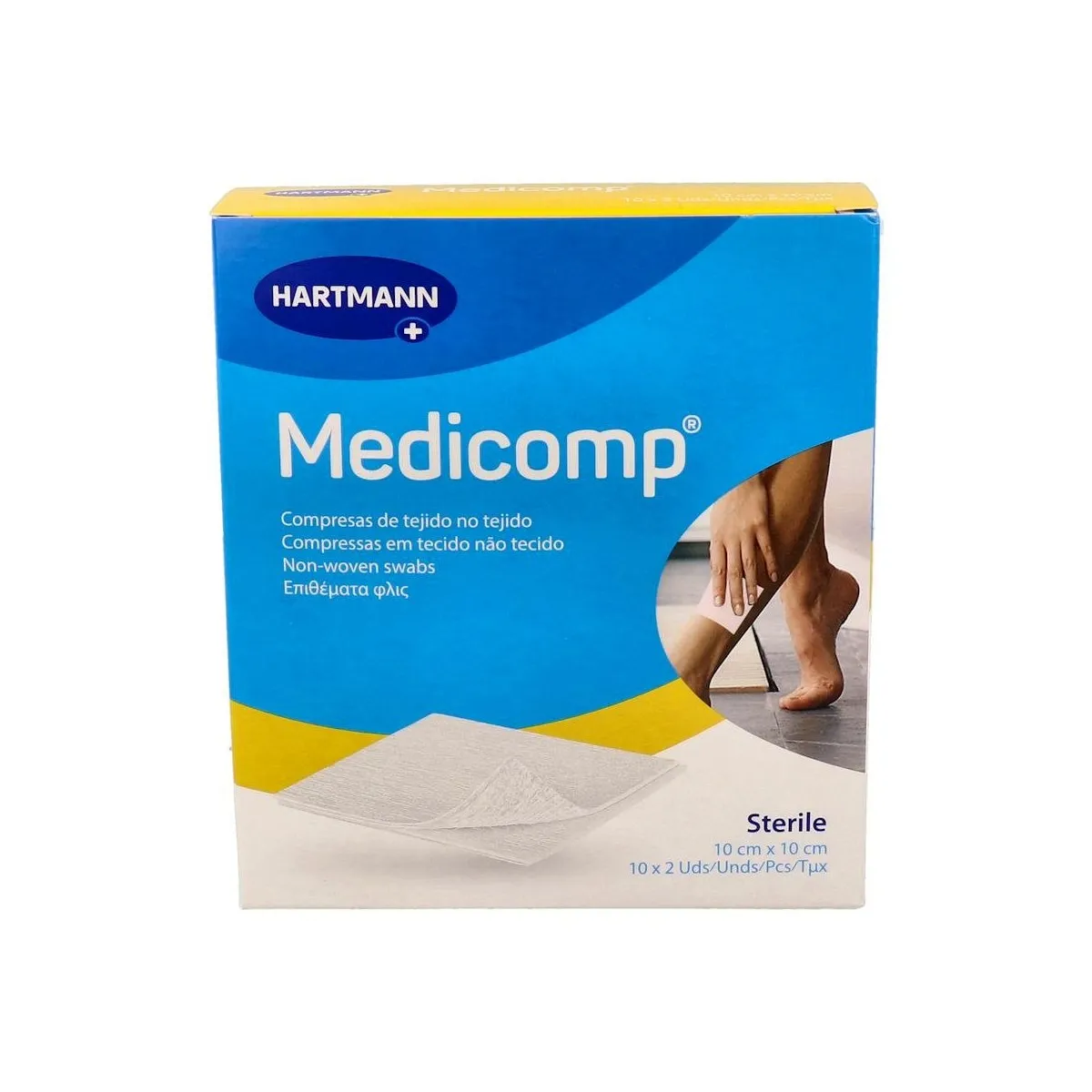 Gasa Medicomp Est Suave 10X10Cm 20u