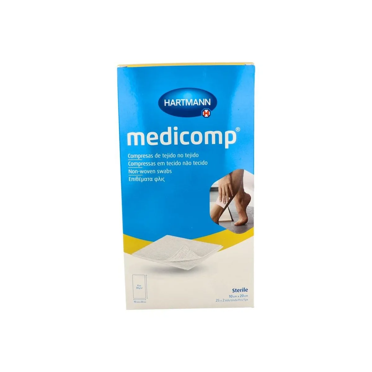 Gasa Medicomp-Nwe 10X20Cm(S-2u) 25u