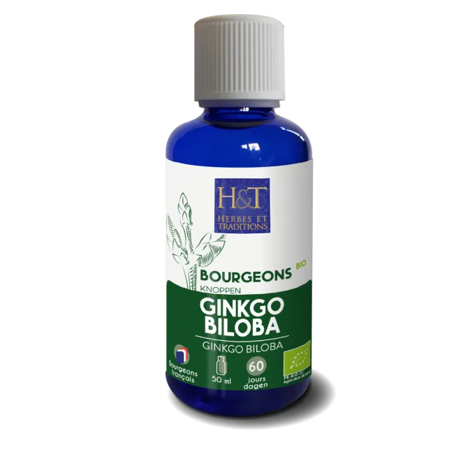 Cogollo de Ginkgo Biloba Bio-50ml-Herbes et Traditions