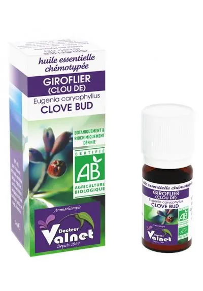 Clavo-aceite esencial orgánico-5ml-Valnet