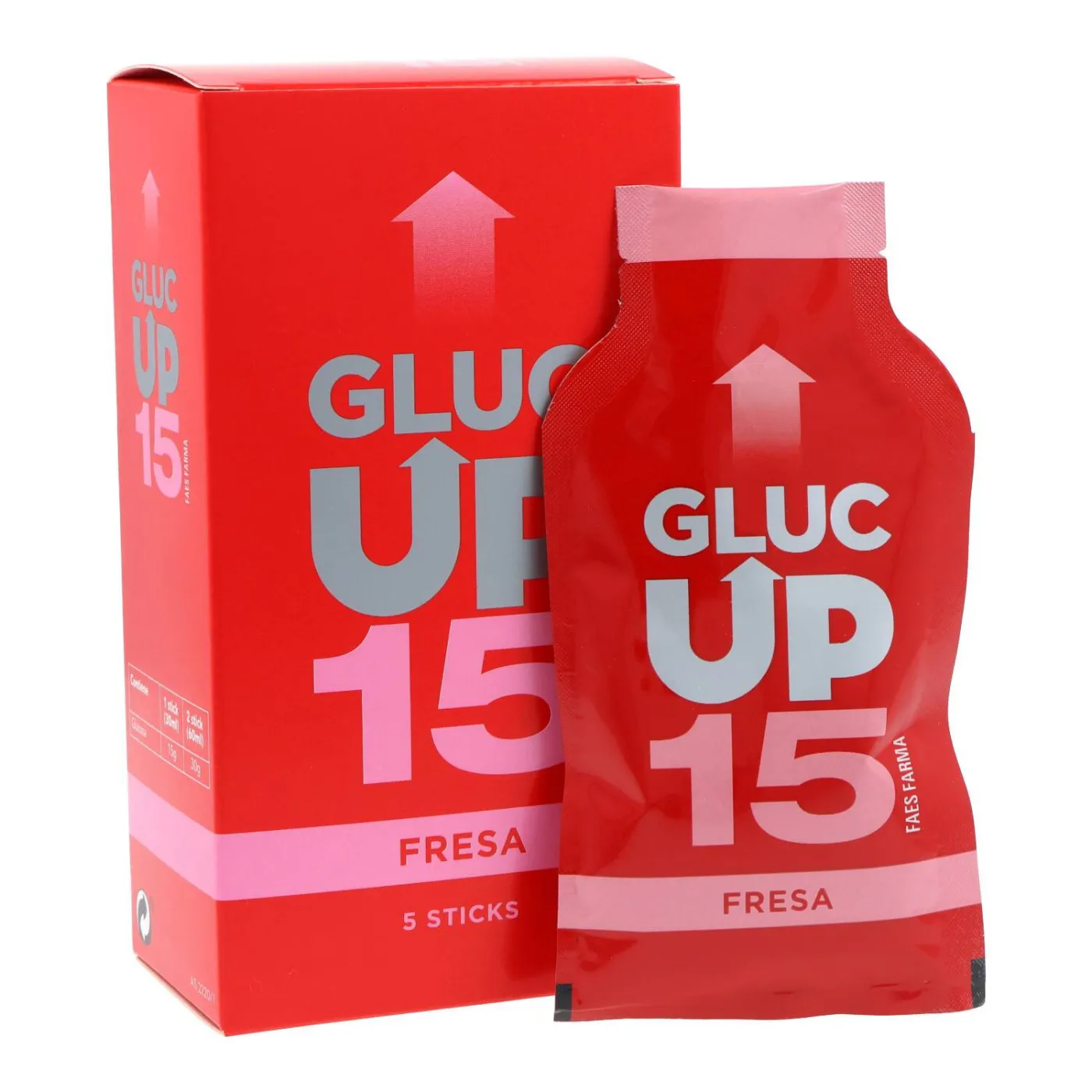 Gluc Up Fresa 15 5 Sticks