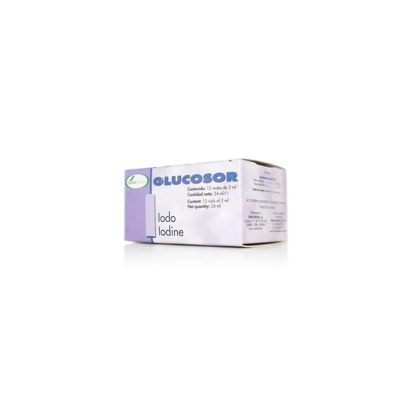Glucosor Iodo 12 Viales Soria Natural