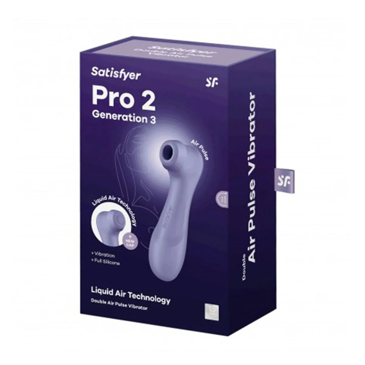 Pro 2 Generación 3 - Vibrador Air Pulse - Violeta - Satisfyer