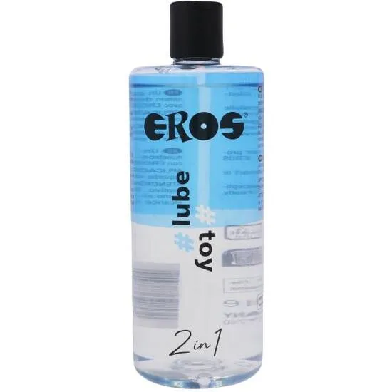 2 en 1 - Lubricante Base de Agua 500 ml - Eros