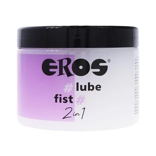 2 en 1 - Lubricante de Fisting Base Agua y Silicona 500 ml - Eros