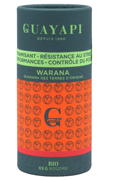 Guaraná-Warana Orgánico en polvo-65g-Guayapi
