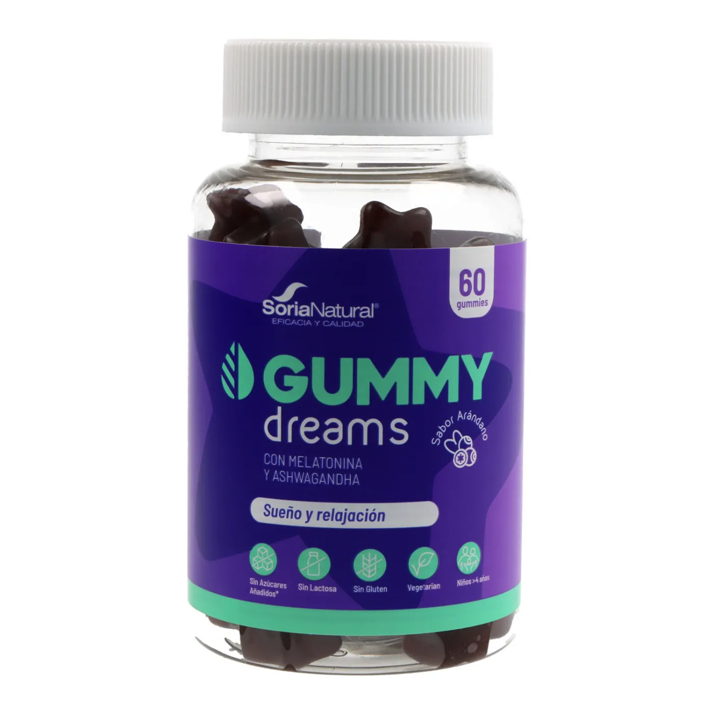 Gummy Dreams Sabor Arandanos 60 Gummies Soria Na