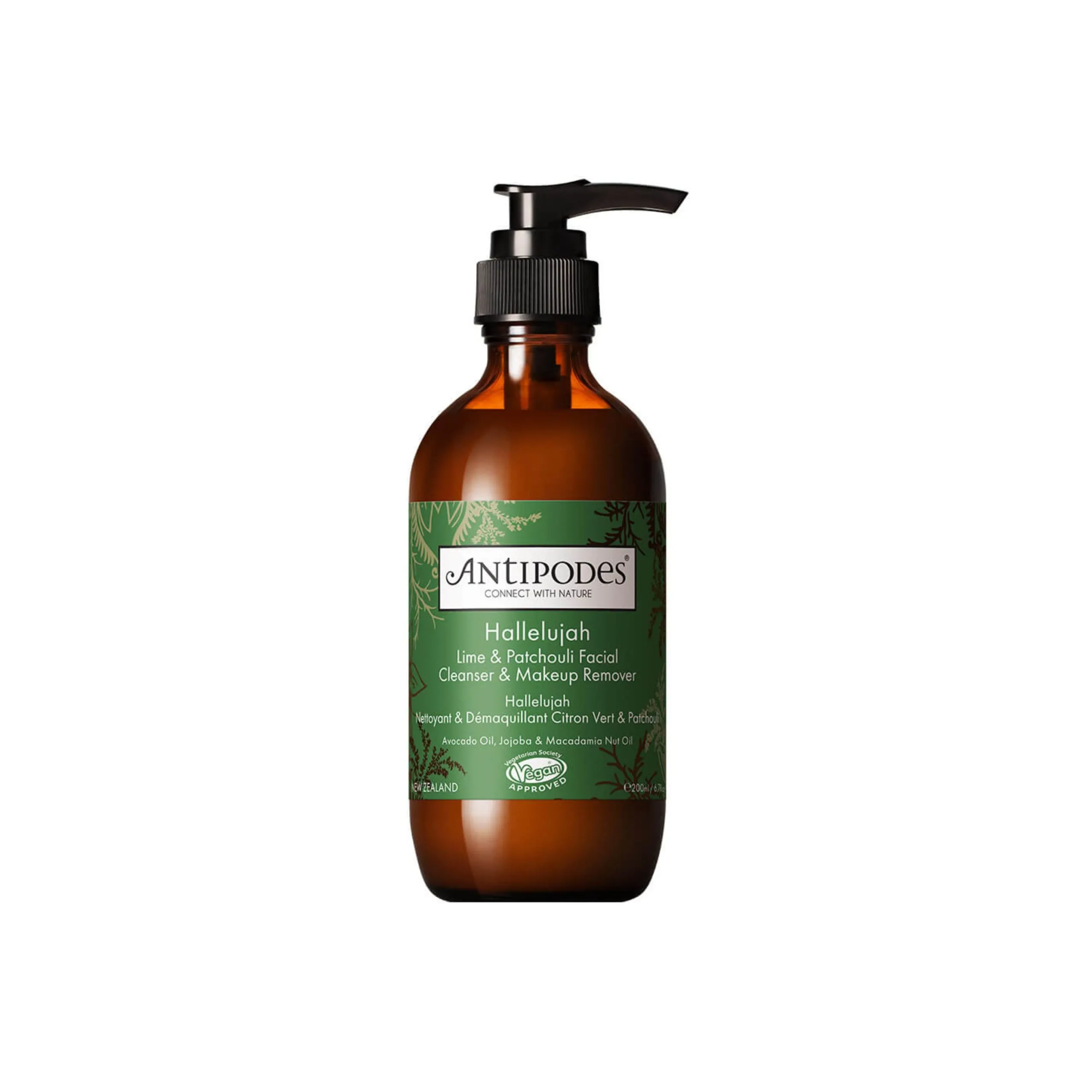 Crema limpiadora con lima y patchouli Hallelujah