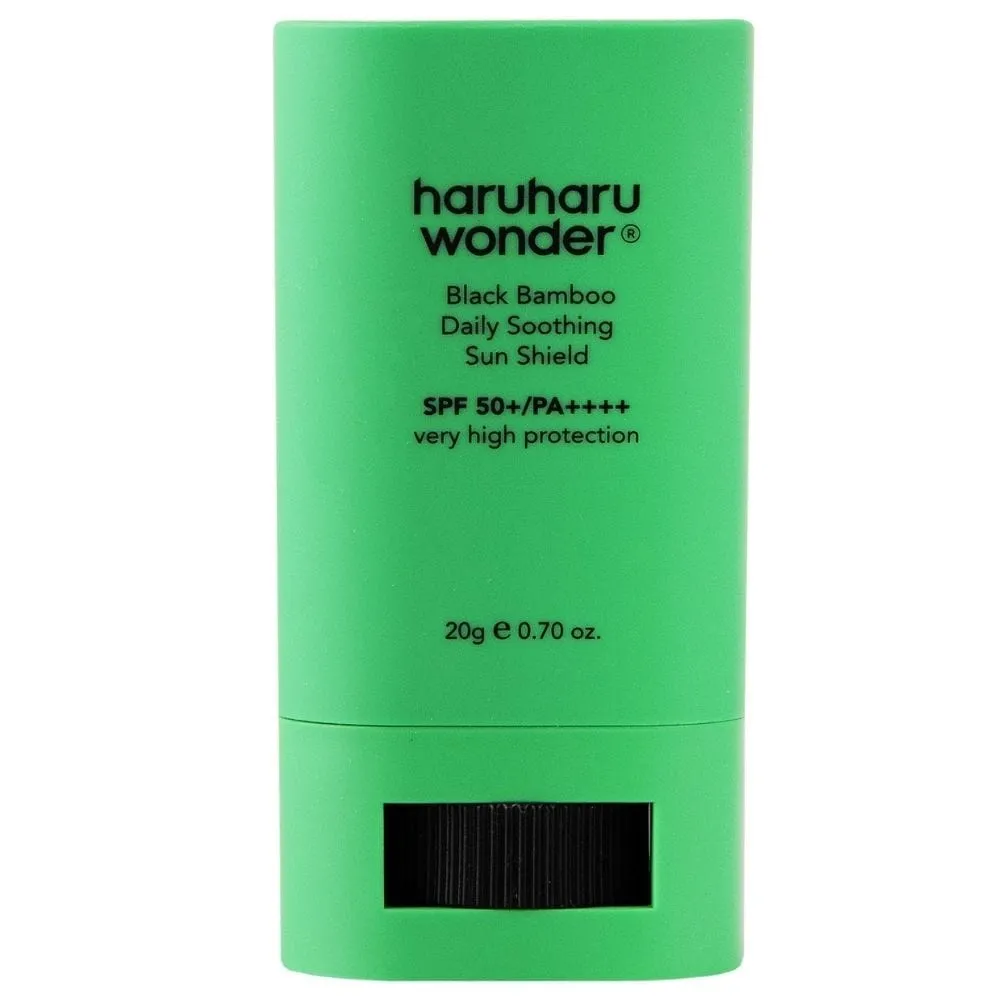 HaruHaru Wonder Black Bamboo S UNS Creen Stick SPF50+ con brotes de bambú - 20 g