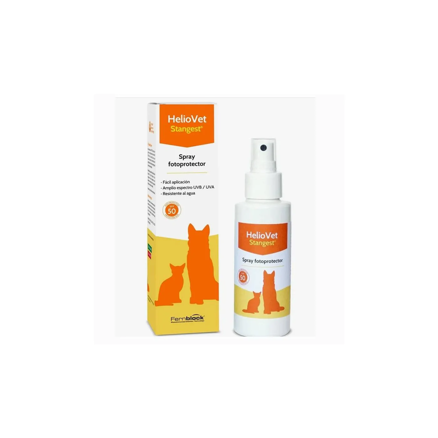 Heliovet Stangest Spray Fotoprotector Spf50 80 M