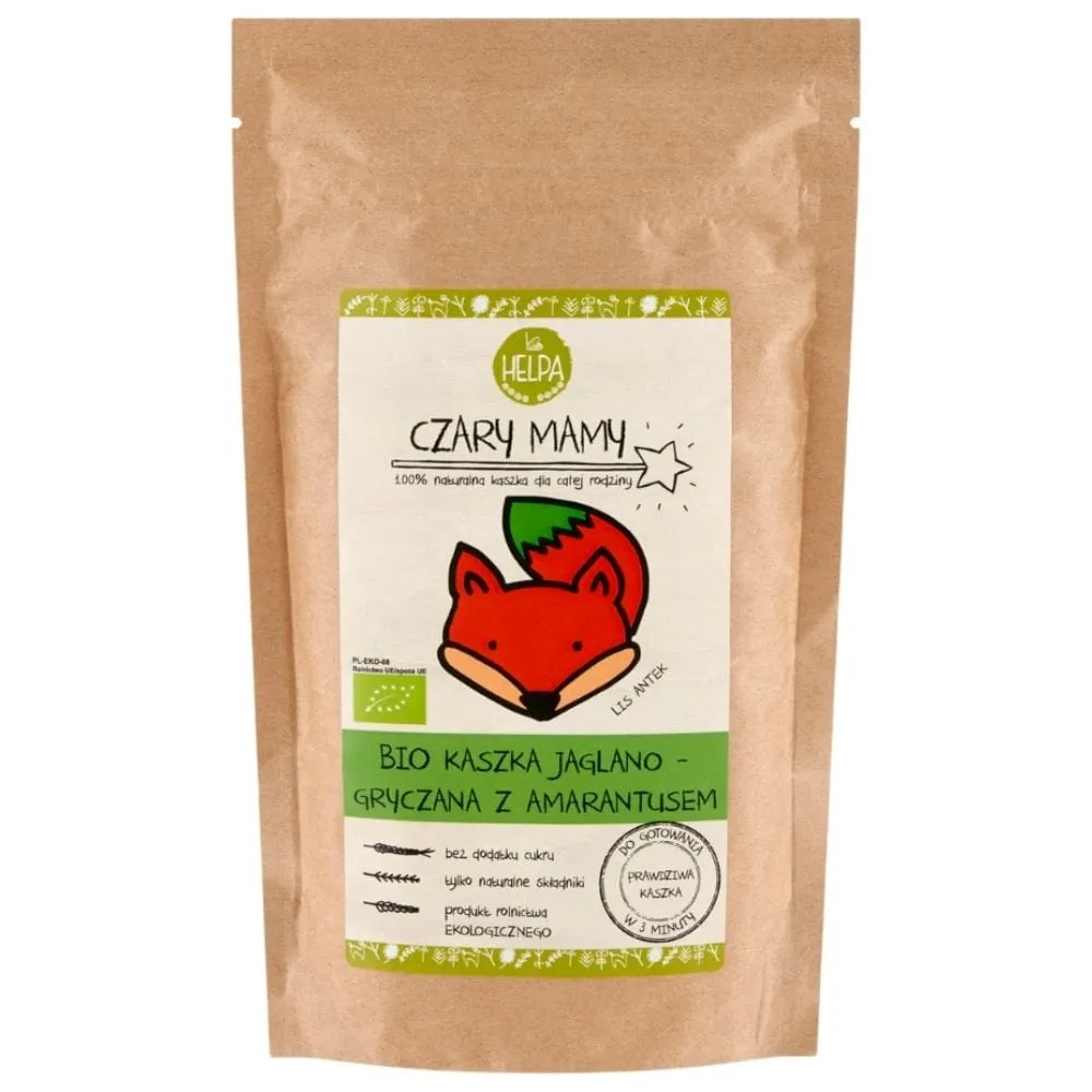 Helpa BIO Gachas de Alforfón con Amaranto - 200 g