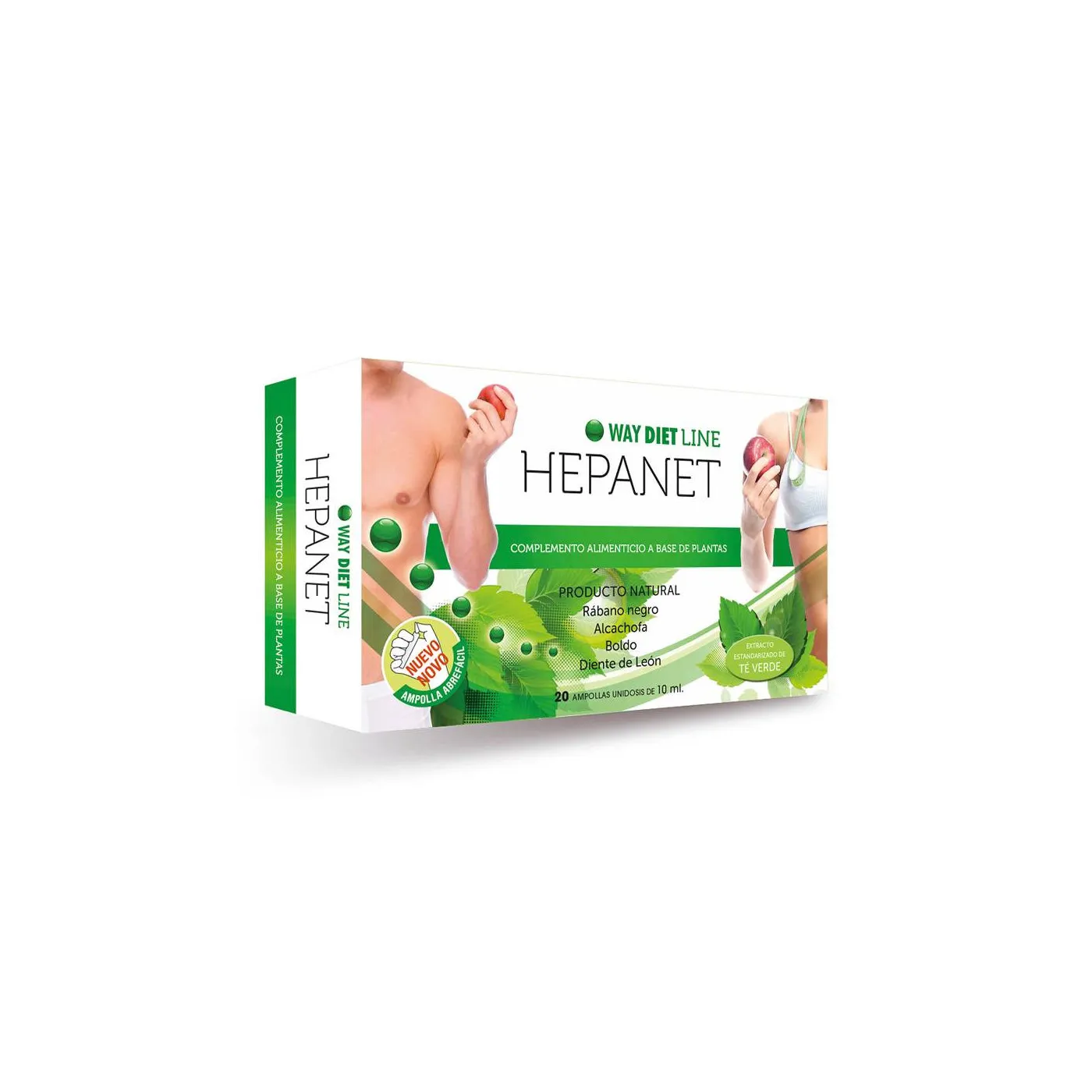 Waydiet Hepanet 20 Ampollas