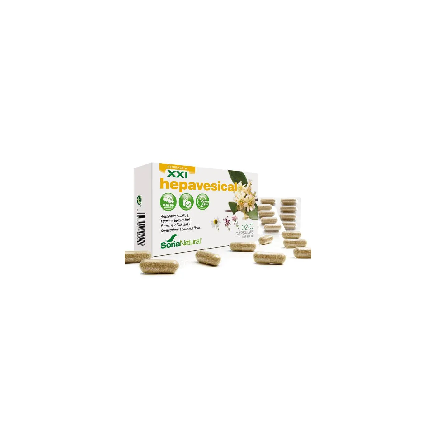 Hepavesical 02c 30 Caps Retard Formula Xxi Soria