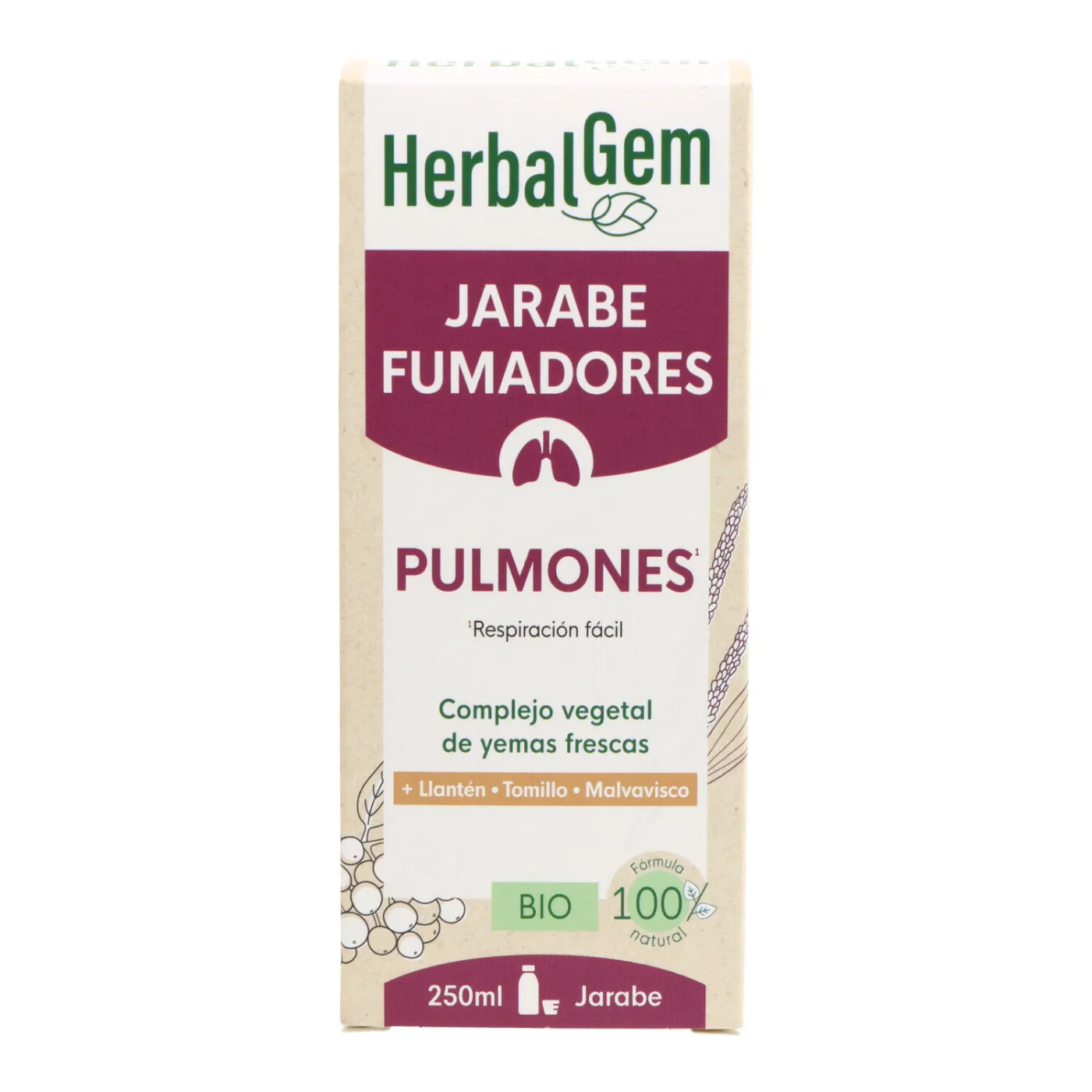 Herbalgem Jarabe De Fumadores Bio 250ml