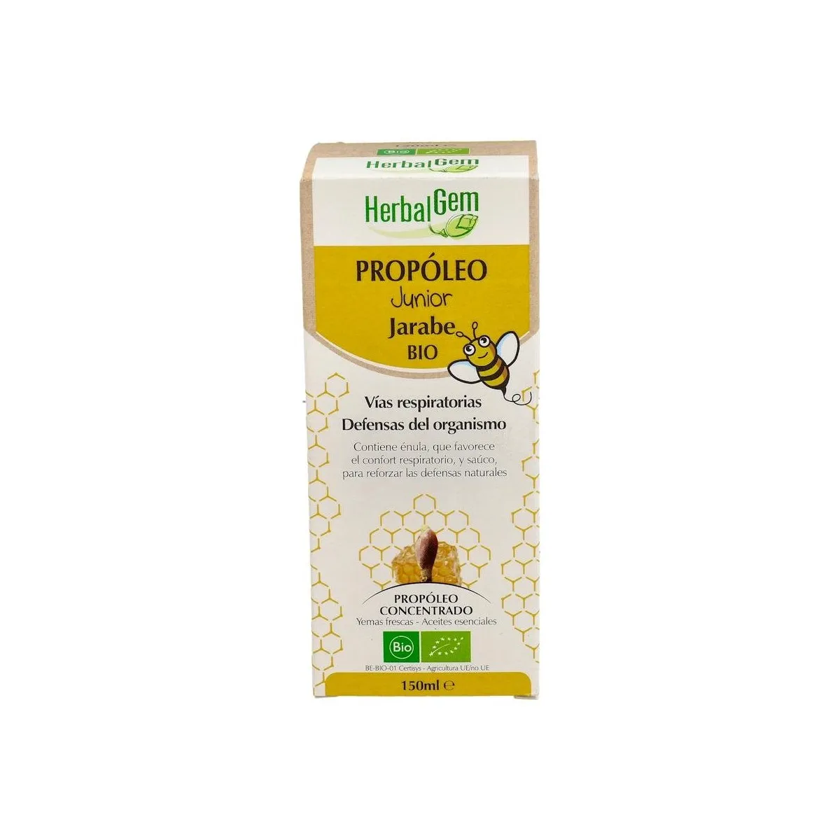 Herbalgem Propoleo Junior Nf Jarabe Bio 150 Ml