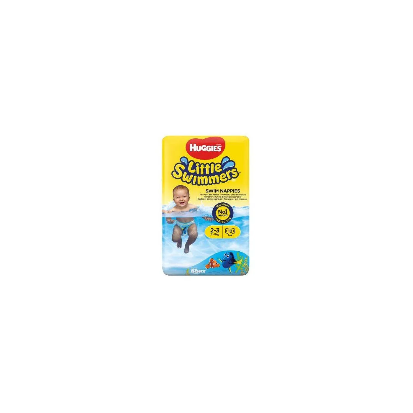 Huggies Little Swimmers T2 -t3 12 Unidades