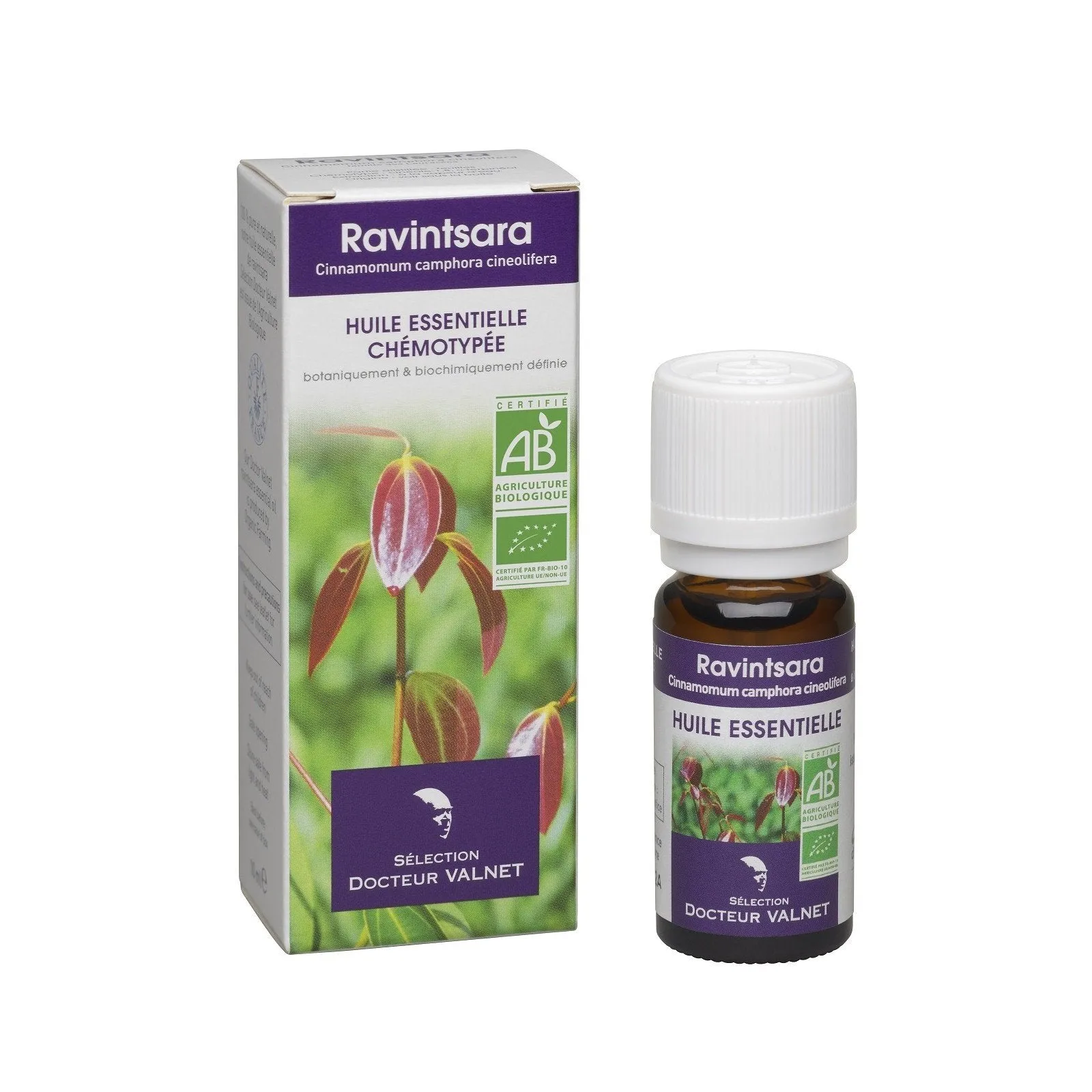 Ravintsara Aceite esencial orgánico-10 ml-Dr.Valnet