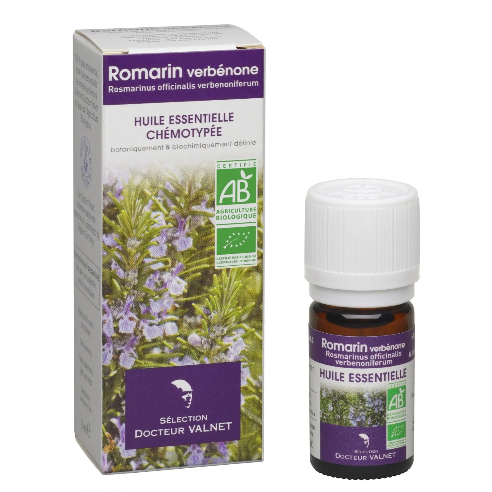 Aceite esencial de romero verbenona Bio-5ml-Dr.Valnet