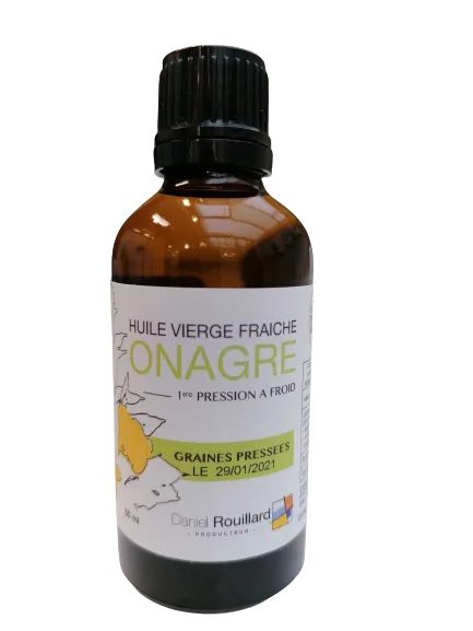 Aceite de onagra virgen fresco-50ml-Daniel Rouillard
