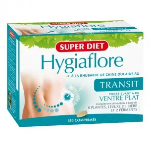Hygiaflore transit - 150 comprimidos - Superdieta