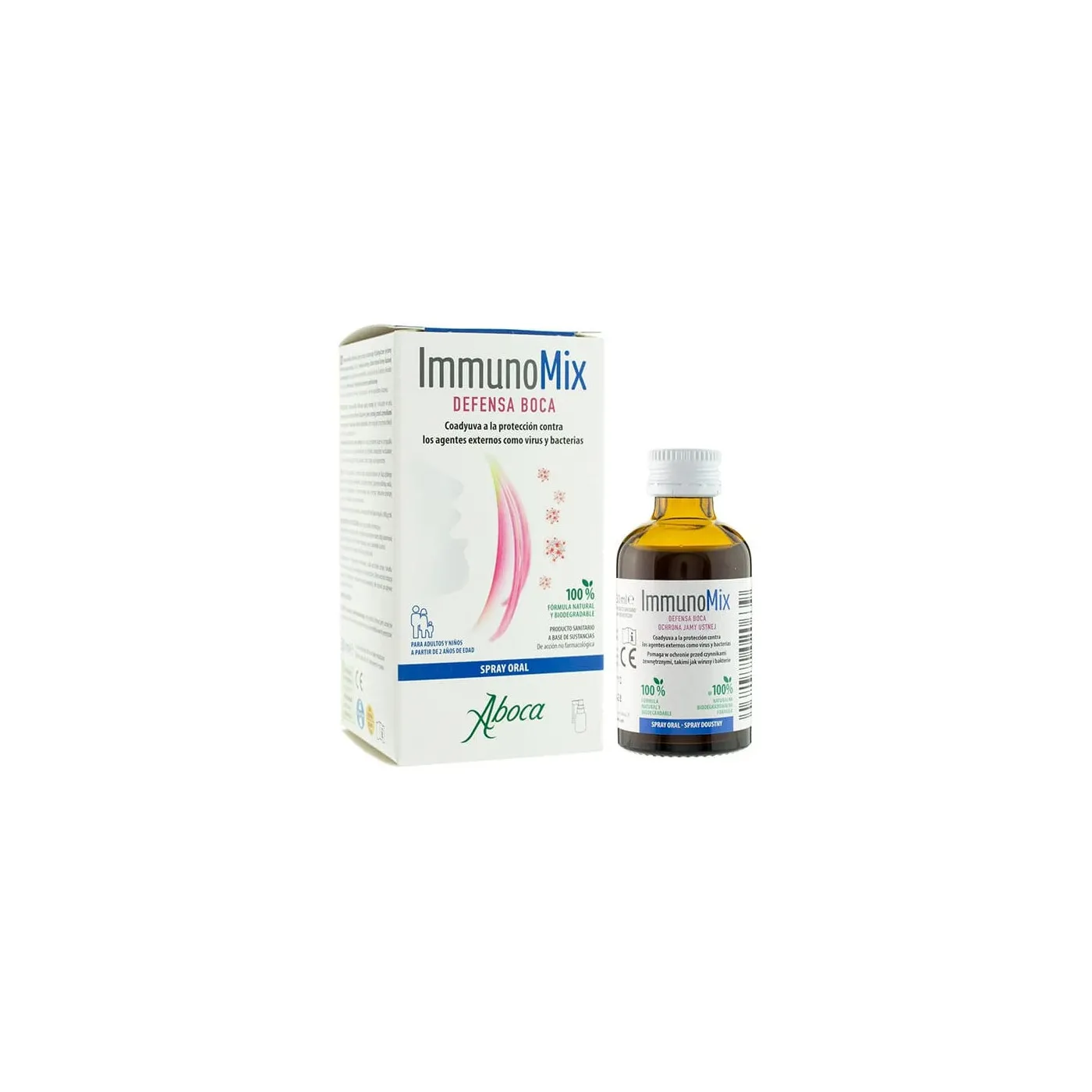 Immunomix Defensa Boca 1 Frasco 30 ml Con Nebuli