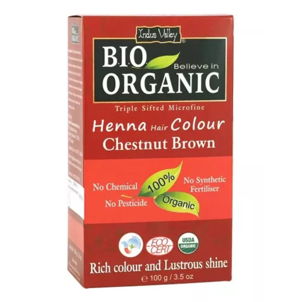 Tinte de Henna Valle del Indo Marrón Nuez - 100 g