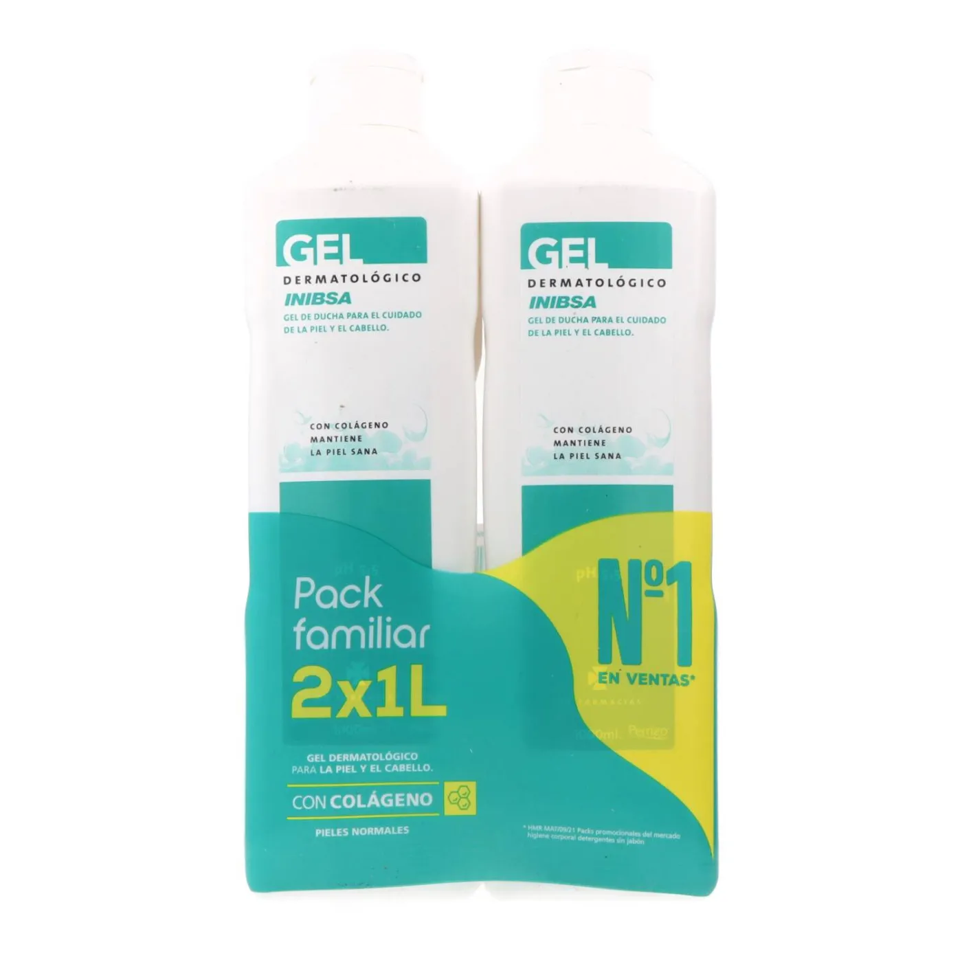 Inibsa Gel Dermatologico 2x1000 ml Promo