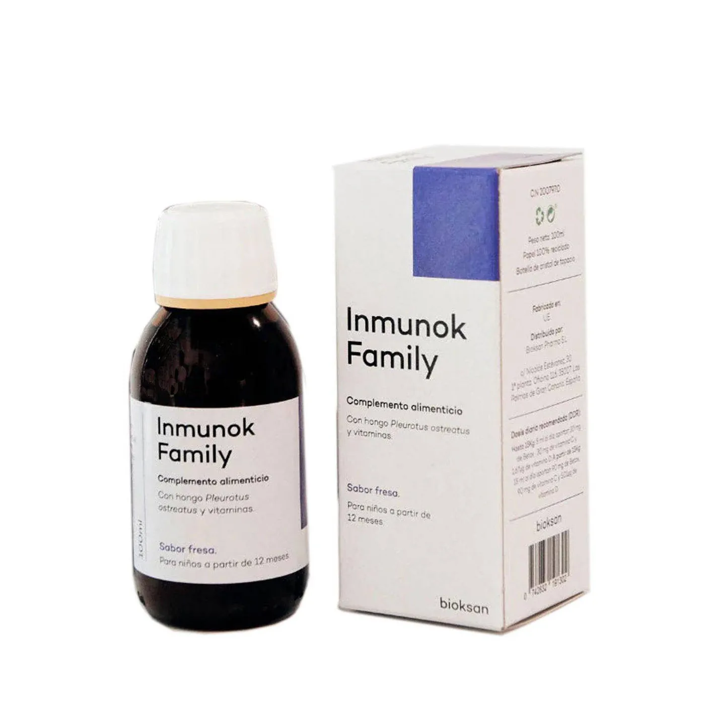 Inmunok Family 1 Botella De Cristal 100 ml