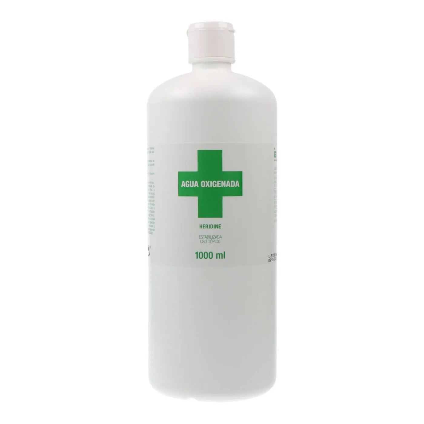 Interapothek Agua Oxigenada Heridine 1 L