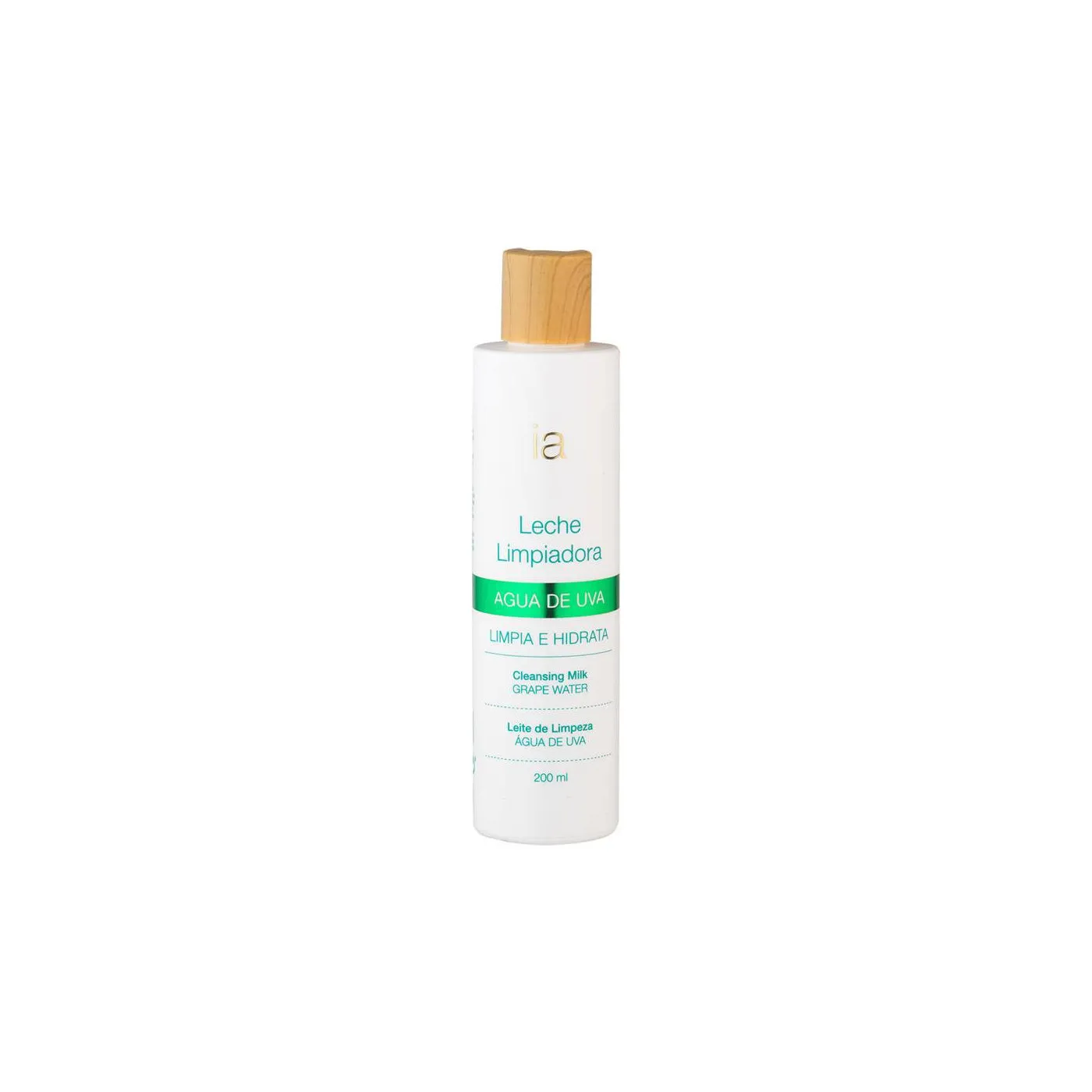 Interapothek Leche Limpiadora Agua De Uva 200 ml