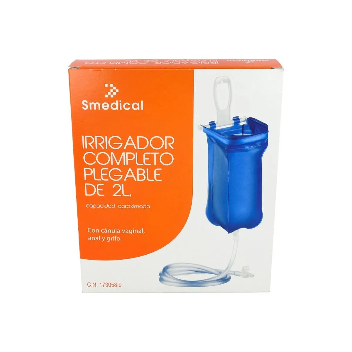 Irrigador Intersan Pleg Complet 2l