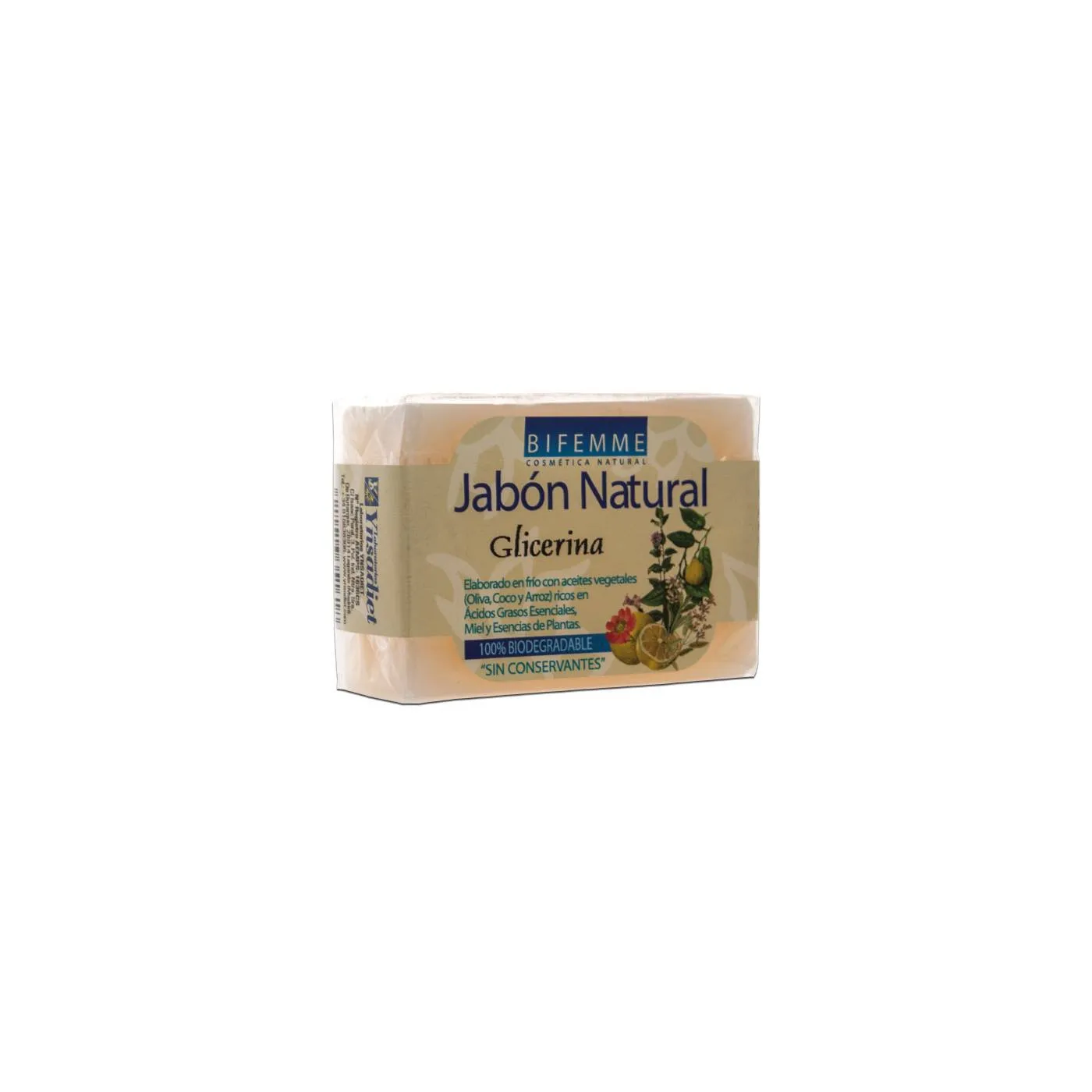 Jabon Glicerina 100 g Ynsadiet