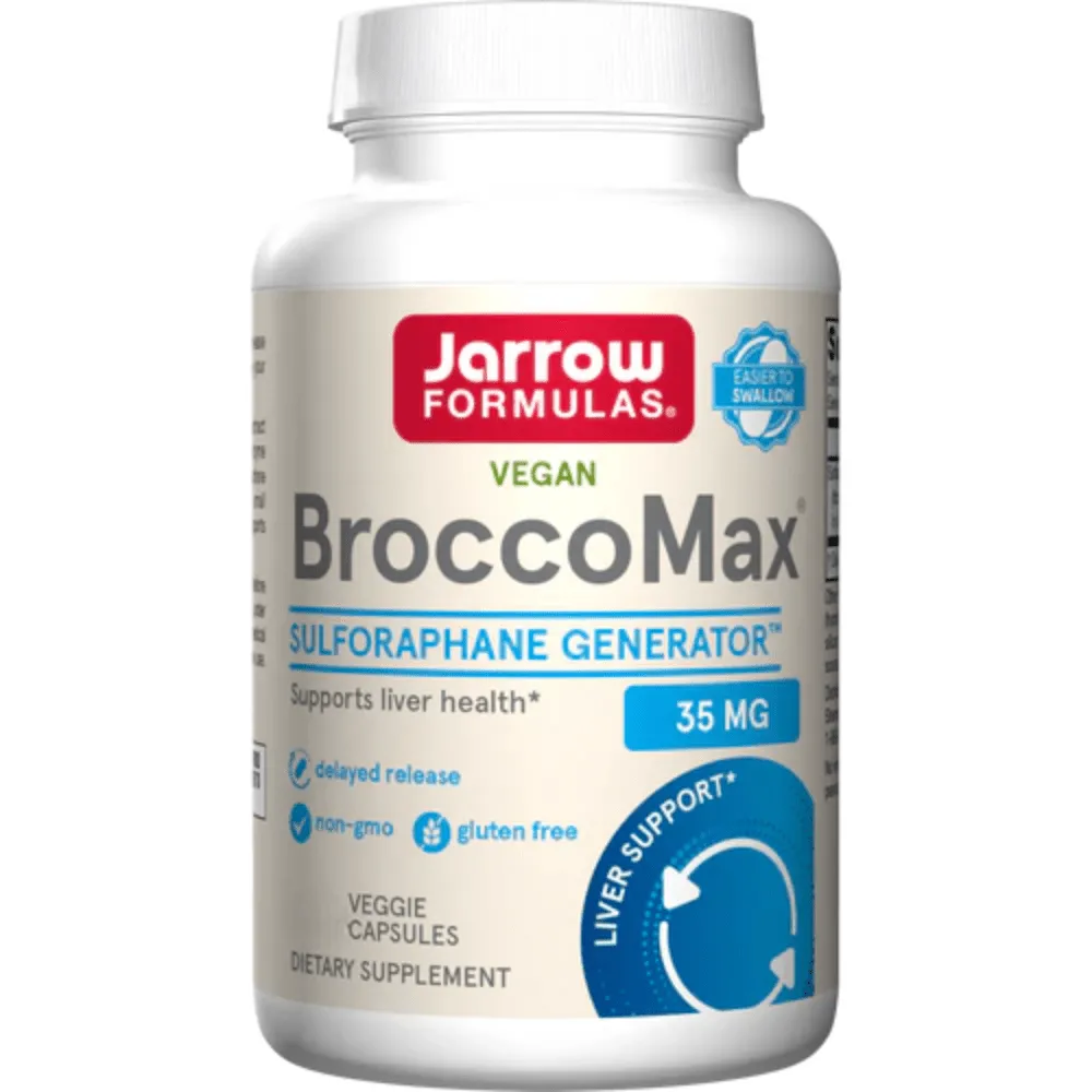 Jarrow Formulas BroccoMax (Glucosinolato de Sulforafano) 35 mg - 60 Cápsulas
