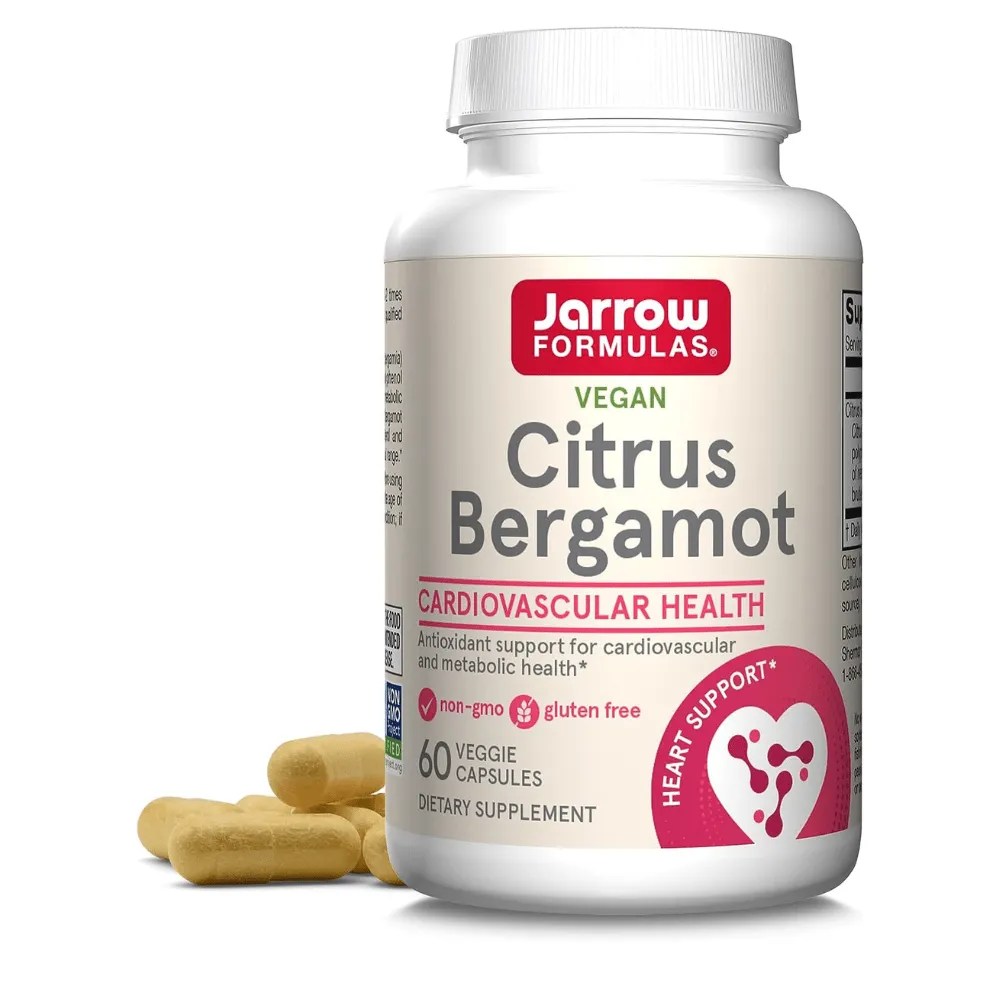 Jarrow Formulas Bergamota Cítrica 500 mg - 60 Cápsulas
