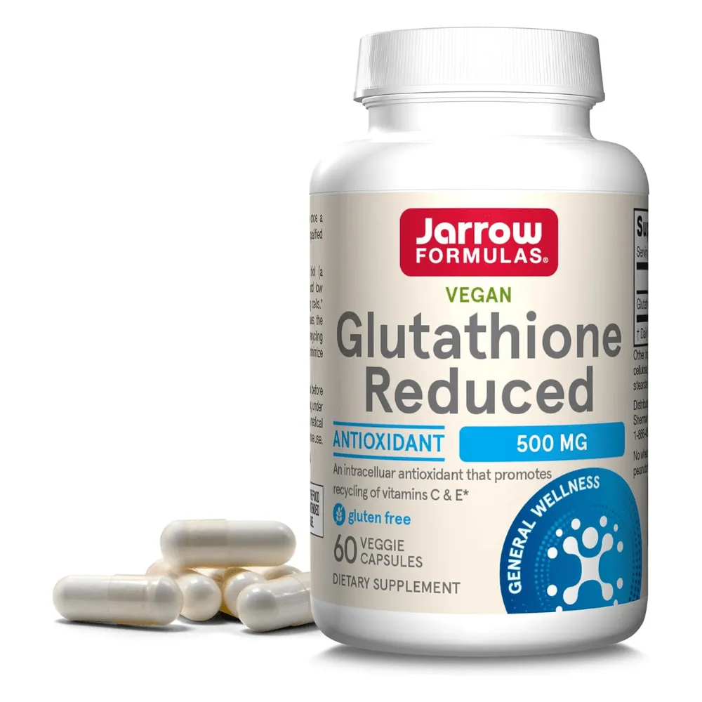 Jarrow Formulas Glutatión reducido 500 mg - 60 cápsulas vegetales
