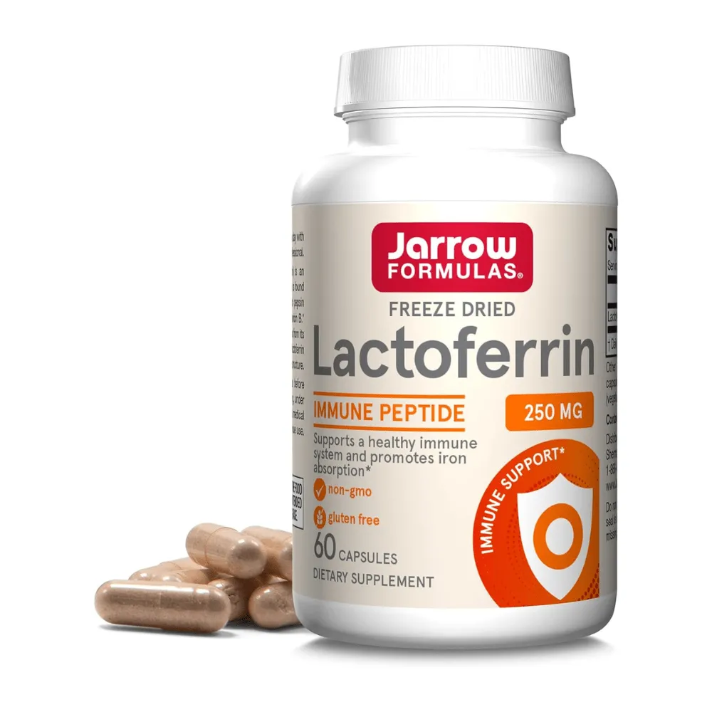 Jarrow Formulas Lactoferrina 250 mg - 60 Cápsulas