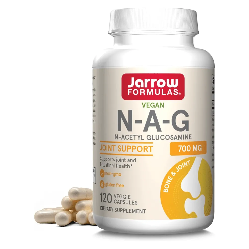 Jarrow Formulas N-A-G 700 mg - 120 Cápsulas Vegetales
