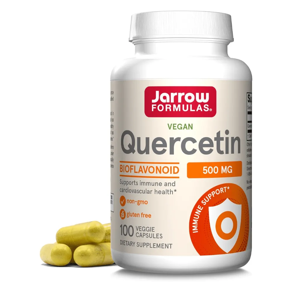 Jarrow Formulas Quercetina 500 mg - 100 Cápsulas Vegetales